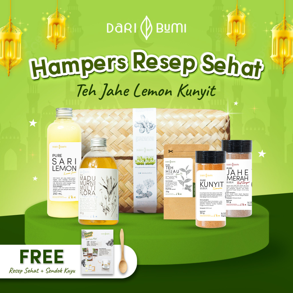 

NEW PRODUCT Dari Bumi Hampers Resep Sehat Ramadhan Eid Mubarak