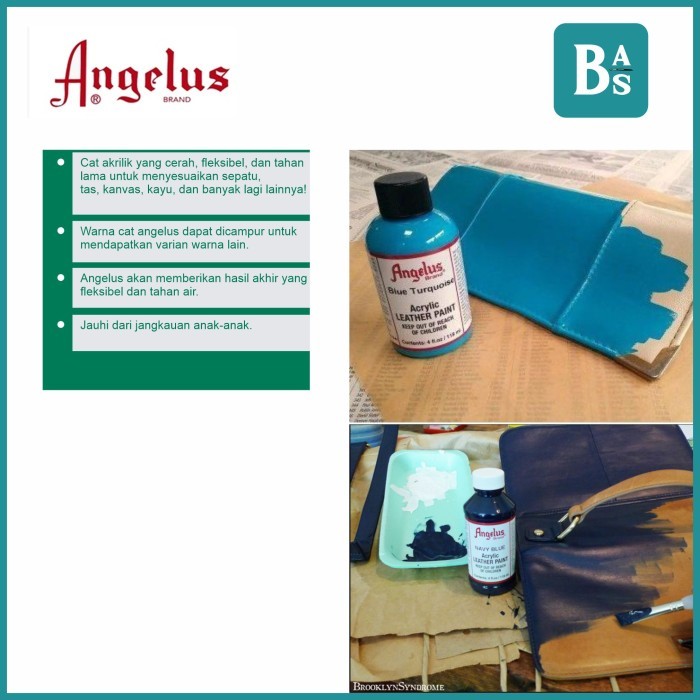

Angelus Leather Paint 4Oz 118Ml (2/3) Best Quality