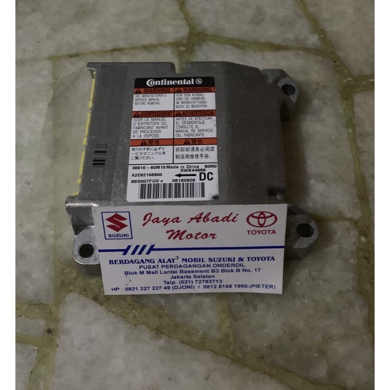 Modul air bag ertiga 38910-60M10