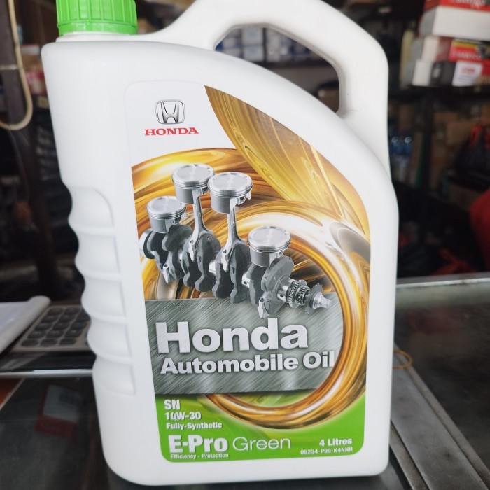 Oli Mesin Mobil Honda Epro E-pro Green SAE 10W 30 4 liter Original