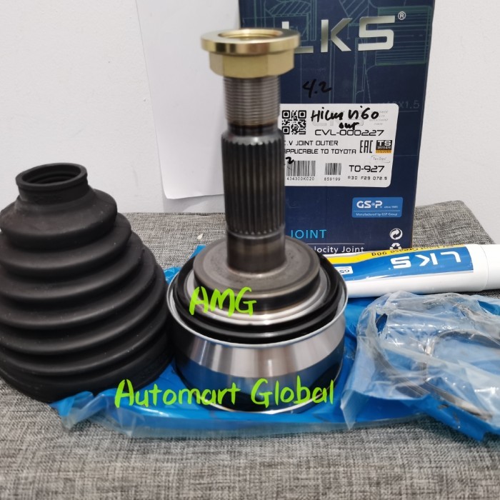 cv joint luar Hilux Vigo as roda luar Hilux Vigo 2005-2015