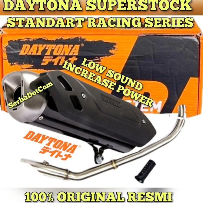 BEBAS ONGKIR - KNALPOT DAYTONA SUPERSTOCK NMAX AEROX NEW OLD PCX VARIO 125 150 160