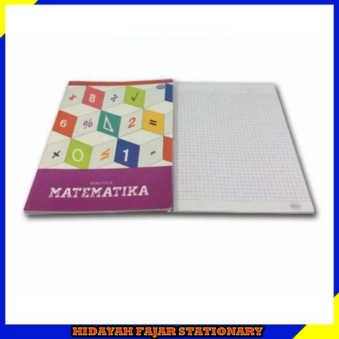 

STOK TERBATAS BUKU TULIS MATEMATIKA - BUKU KOTAK KECIL KODE 531