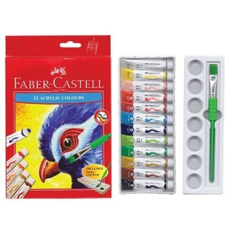 

Faber-Castell Acrylic Colours 12Ml Set-12 572312 Best Seller