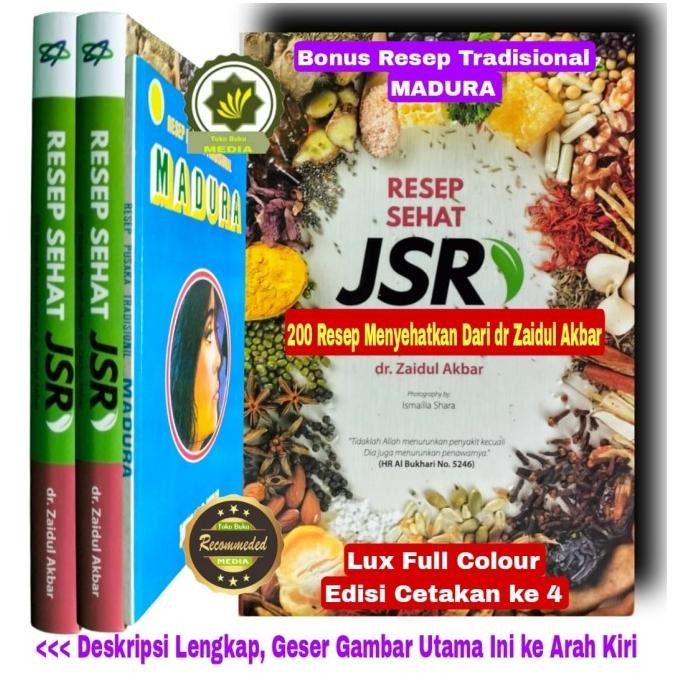 

Terlaris Buku Resep Sehat Jsr Jurus Sihat Rasul 200 Resep Ramuan Menyehatkan Ready Stok