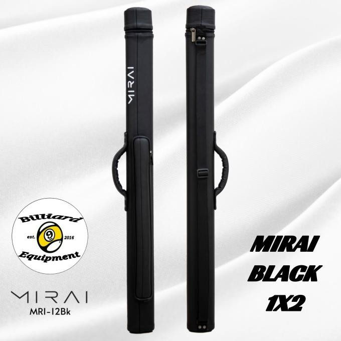 Mirai 1x2 - Black | Tas Billiard | Cue Case Billiard