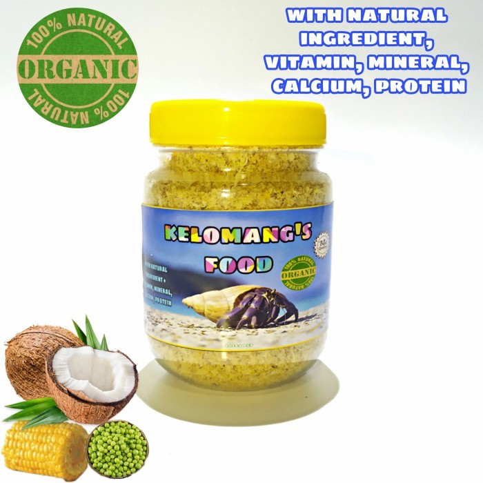 120 GR KELOMANG'S FOOD makanan kelomang darat keong kumang umang umang
