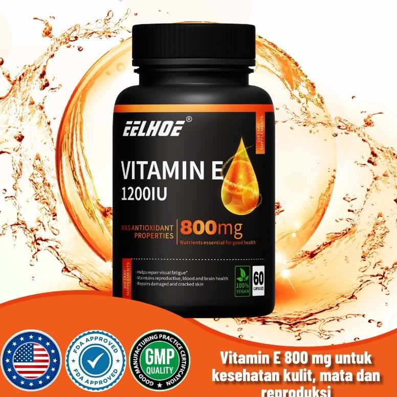 Vitamin E, memutihkan kulit, melawan penuaan dan kekeringan kulit, serta melindungi kesehatan mata