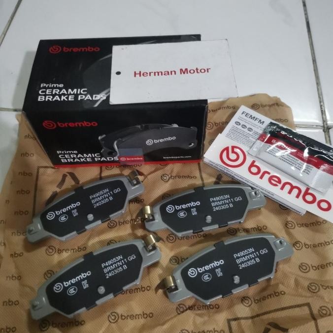 Kampas Rem Belakang BREMBO Mazda Cx5 CX-5 EPB (Sudah EPB) Original bess seller
