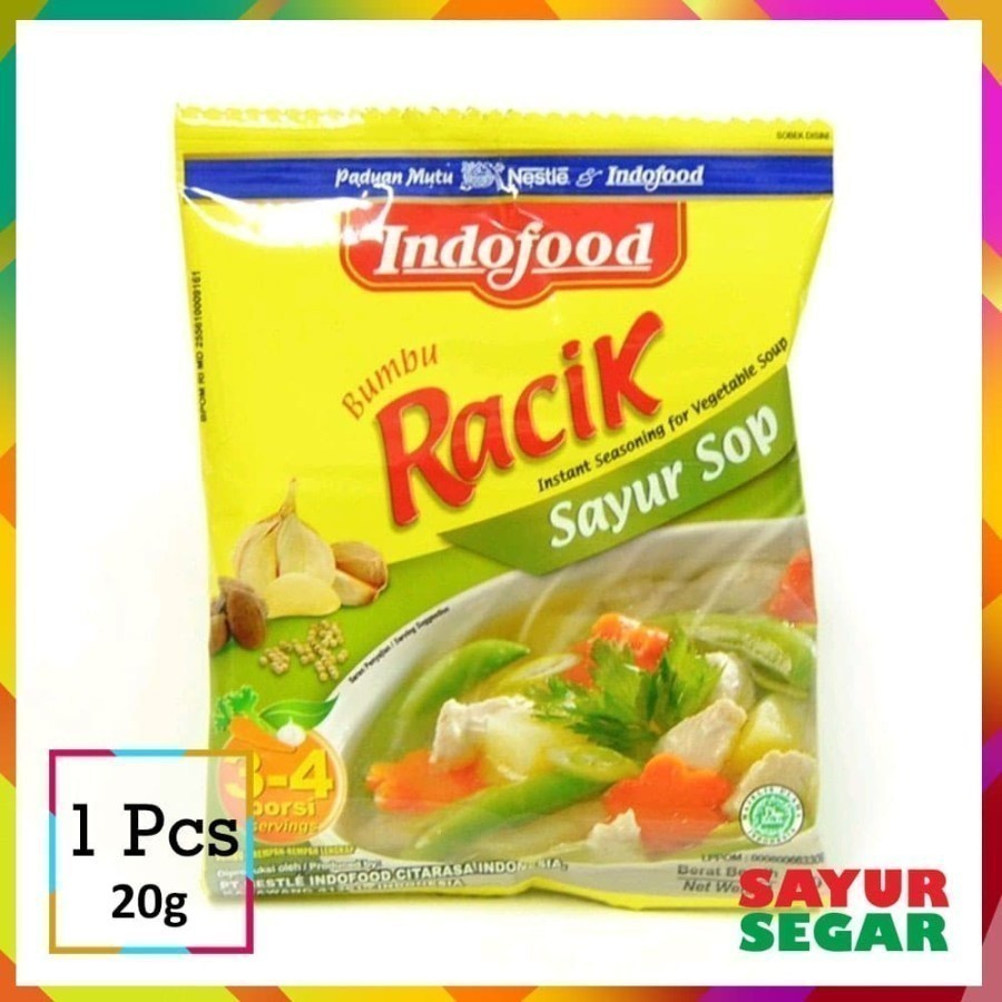 

BUMBU RACIK SAYUR SOP [1 Pack, 20g]