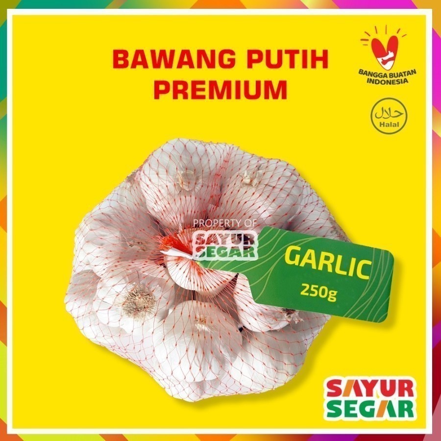 

BAWANG PUTIH HONAN SUPER [250g] PREMIUM