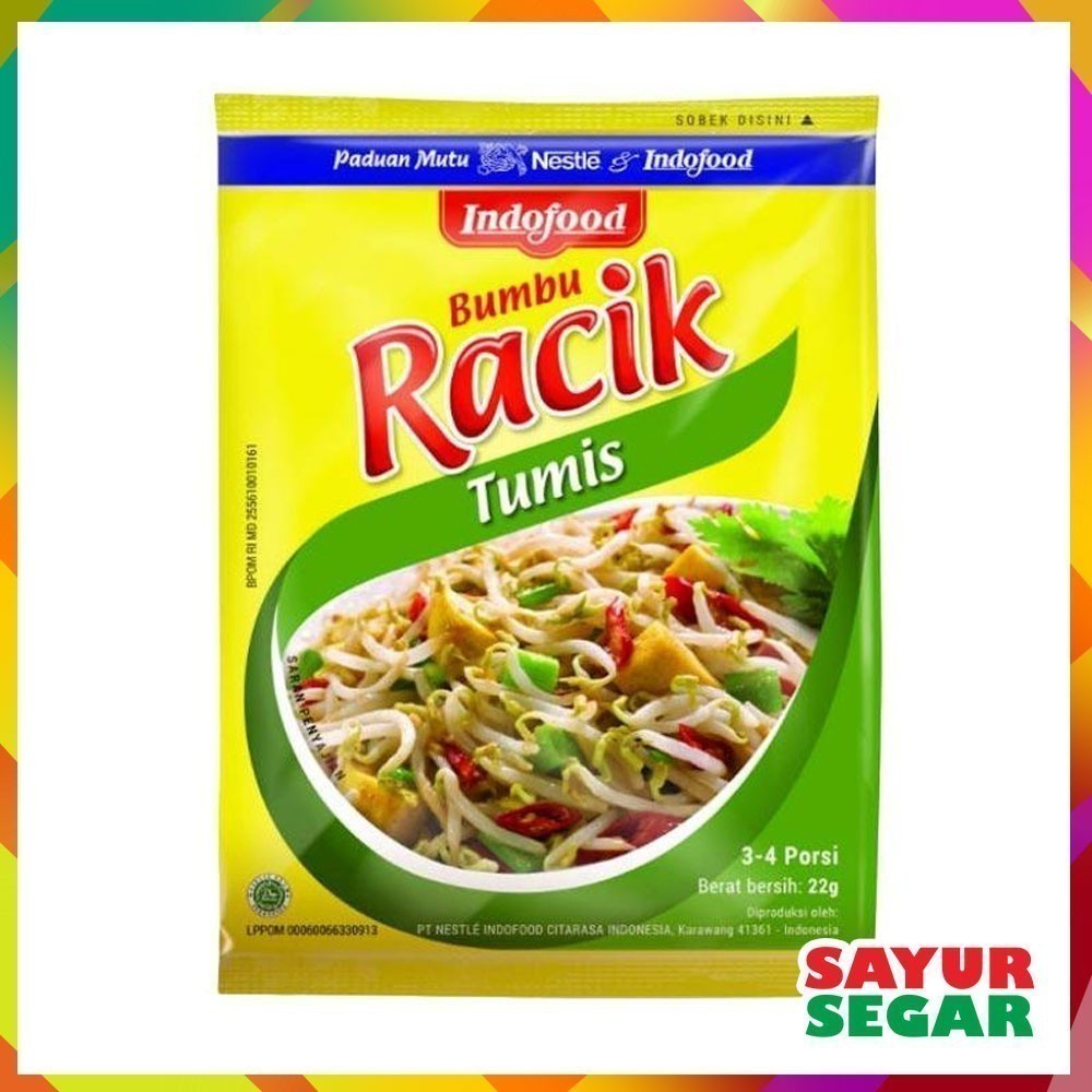 

Bumbu Racik Tumis [1 Pack, 20G]