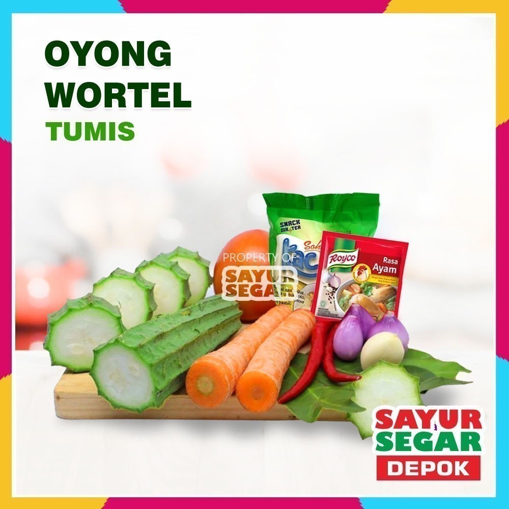 

PAKET TUMIS OYONG WORTEL - SIAP MASAK [1 Pack]