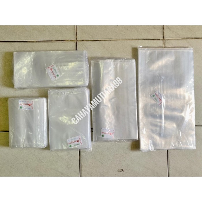 PRODUK TERBATAS Plastik Snack/ Plastik keripik/ Plastik PP Bening Tebal 80 mic