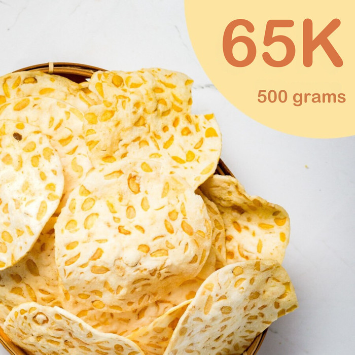 

NEW Keripik Tempeh Family Size 500 grams