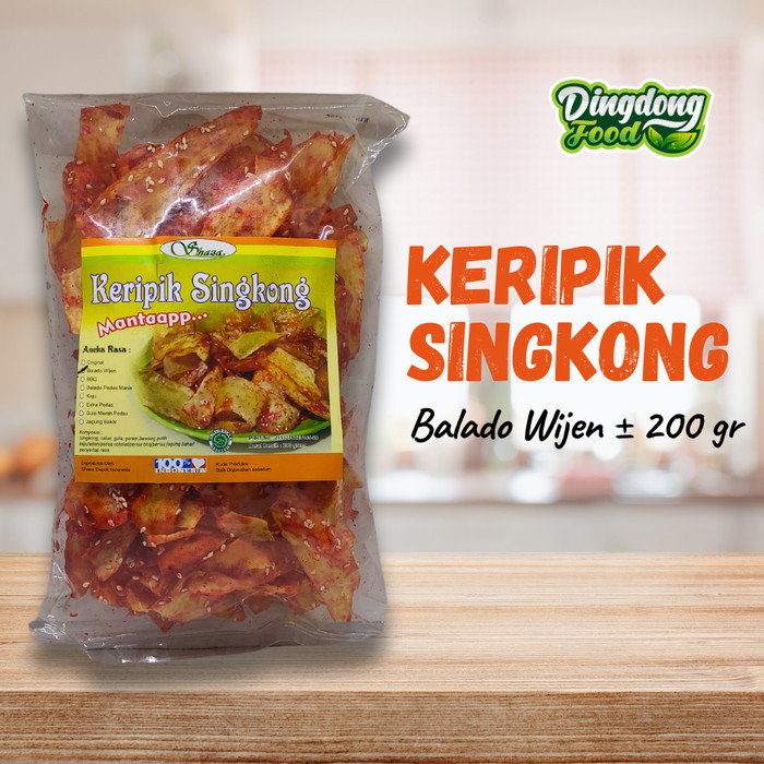 

BOOM SALE Kripik Singkong Balado Wijen