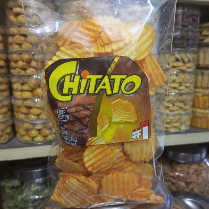 

BIG SALE keripik kentang chitato barbeque/Snack repack