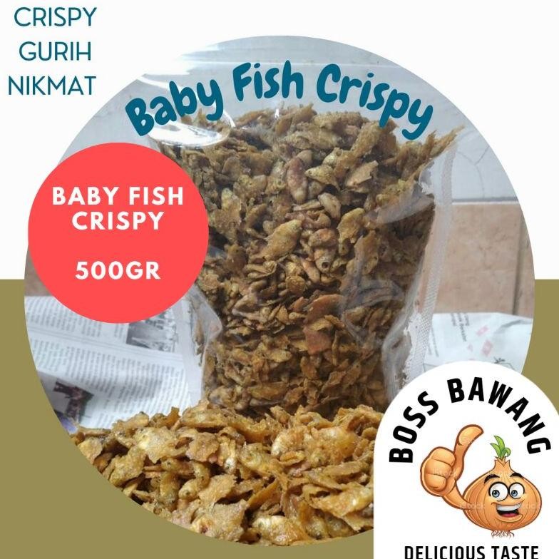 

TERLARIS Baby Fish | Baby Fish Crispy 500gr | Baby Fish Ikan Nila Crispy aa-68