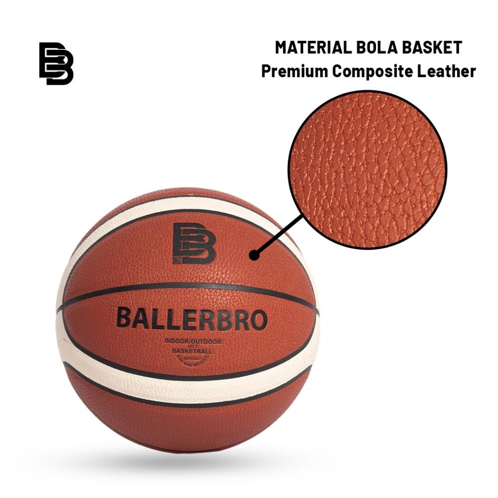 BISA COD BOLA BASKET BALLERBRO PL Series (Pro Leather) PL6 & PL7 | BOLA BASKET OUTDOOR | BOLA BASKET