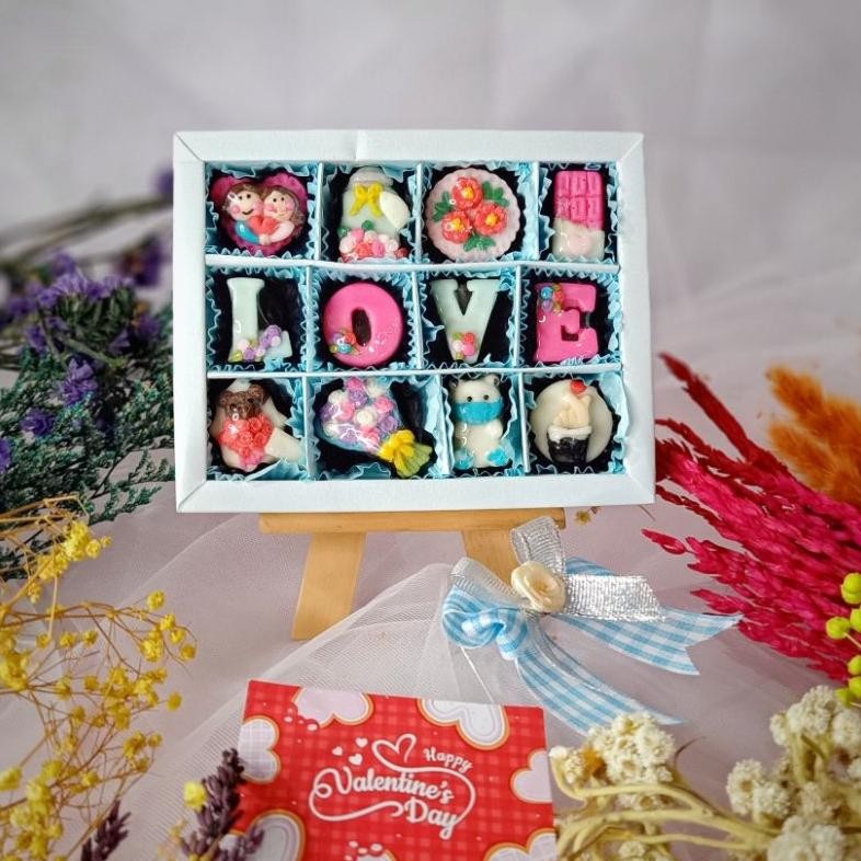 

VIRAL S12 valentine kado coklat love hadiah hari kasih sayang 14 February pacar BESTie sahabat -100