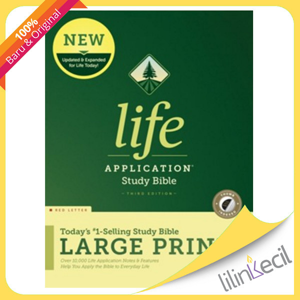 

NLT Life Application Large-Print Study Bible,Third Edition-Hc