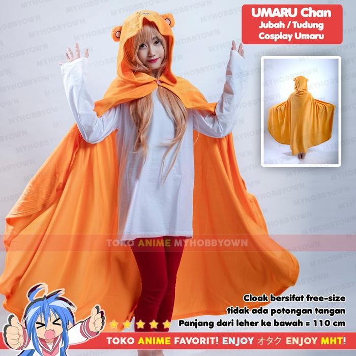 Jubah Tudung Umaru chan Kostum Cosplay