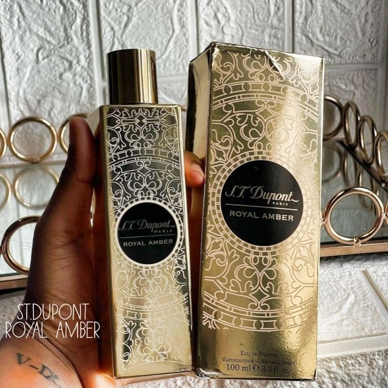 PARFUM ORIGINAL ST. DUPONT ROYAL AMBER (unisex) REJECT/TESTER READY STOCK