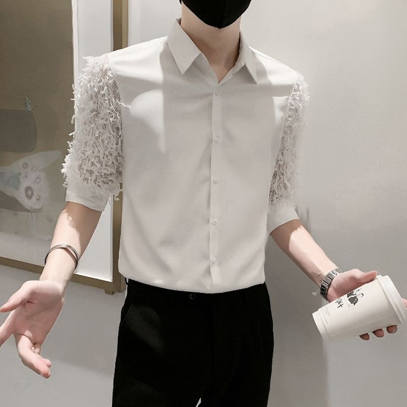 New Trendy Korean Style Men's Shirt