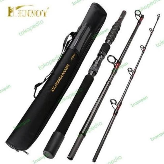 Joran Pancing Laut Carbon Heavy Power 25-50 Lb Termasuk Tas Exclusive DIN