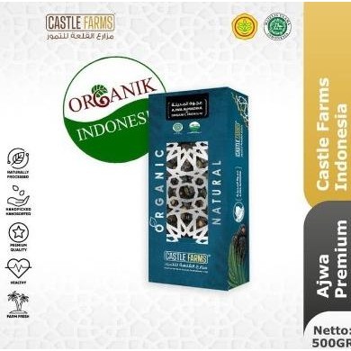

Organik Kurma Ajwa Premium Jumbo Nabi Madinah Castle Farms 500 Original Dan Terpercaya
