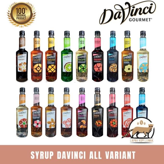 

Davinci Syrup All Variant 750 Ml Original Dan Terpercaya