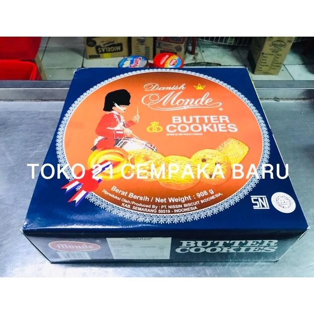 

Monde Butter Cookies Kaleng 908 Gram | Biskuit Monde Kaleng Murah 908G Original Dan Terpercaya