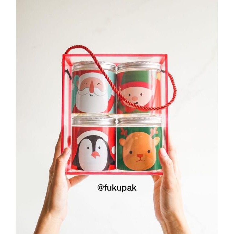 

Box Mika Tali Frame (20Pcs) Kotak Hamper Kue Kering Toples Jar Cookie Original Dan Terpercaya