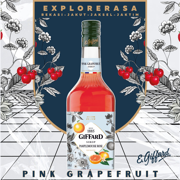 

Giffard syrup pink grapefruit 1 liter