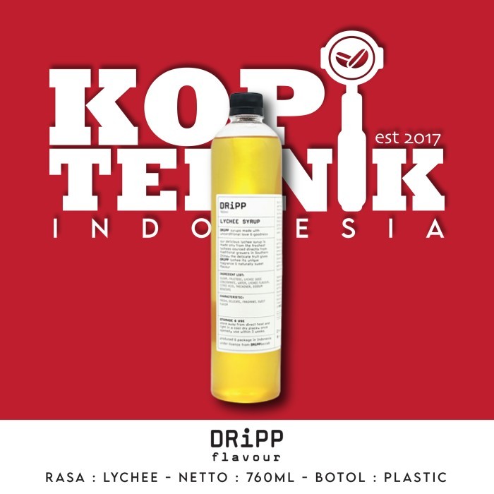 

Lychee Syrup Dripp 760 ml