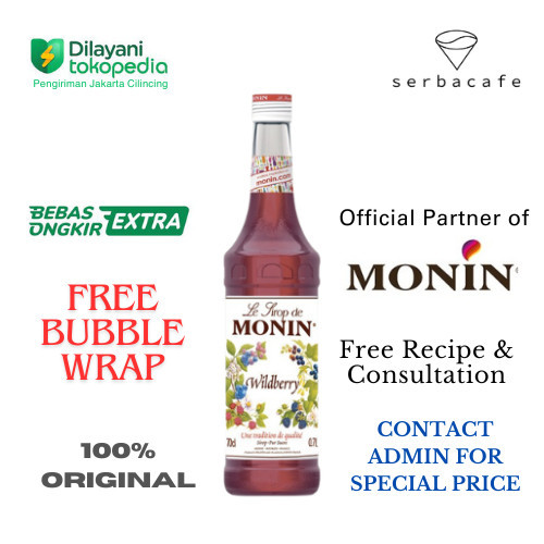 

Monin Syrup Wild Berry (700 ml)