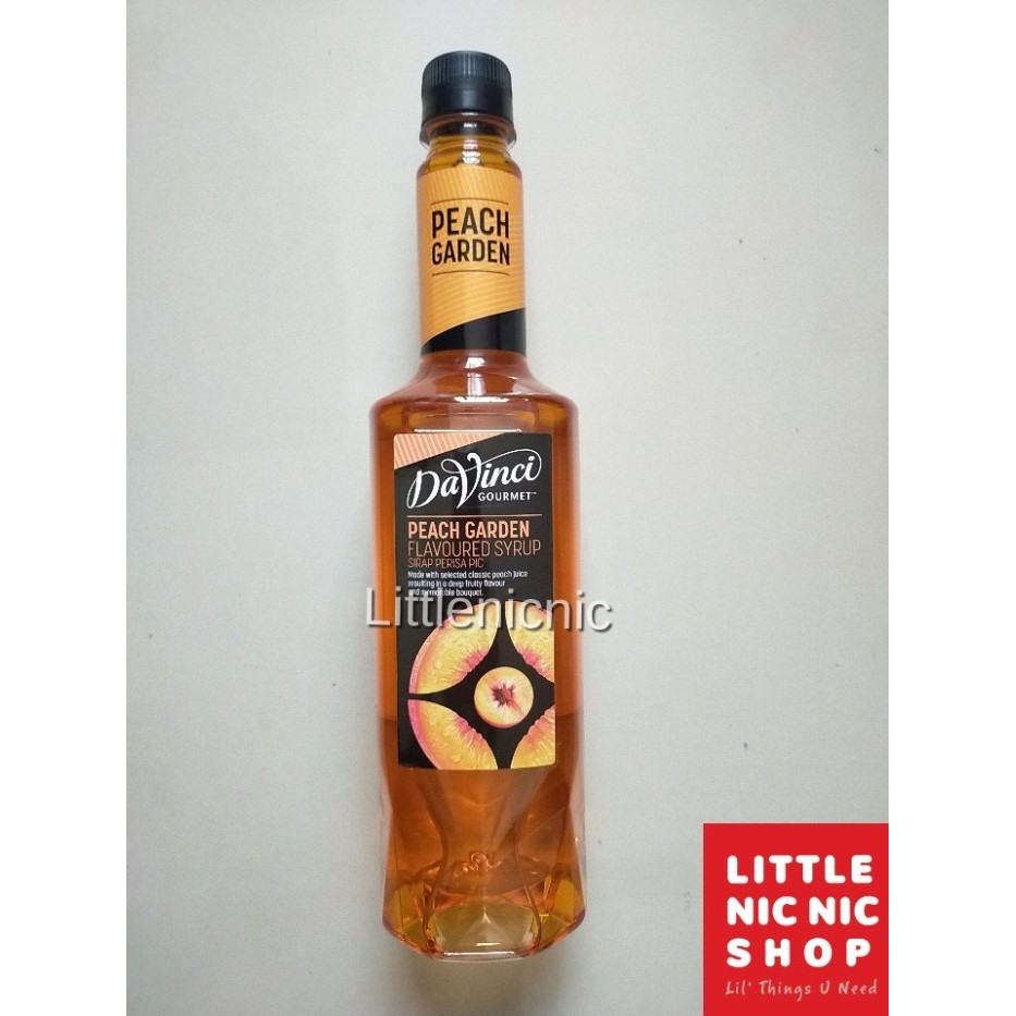 

Davinci Peach Garden Syrup Gourmet sirup rasa persik 750 ml