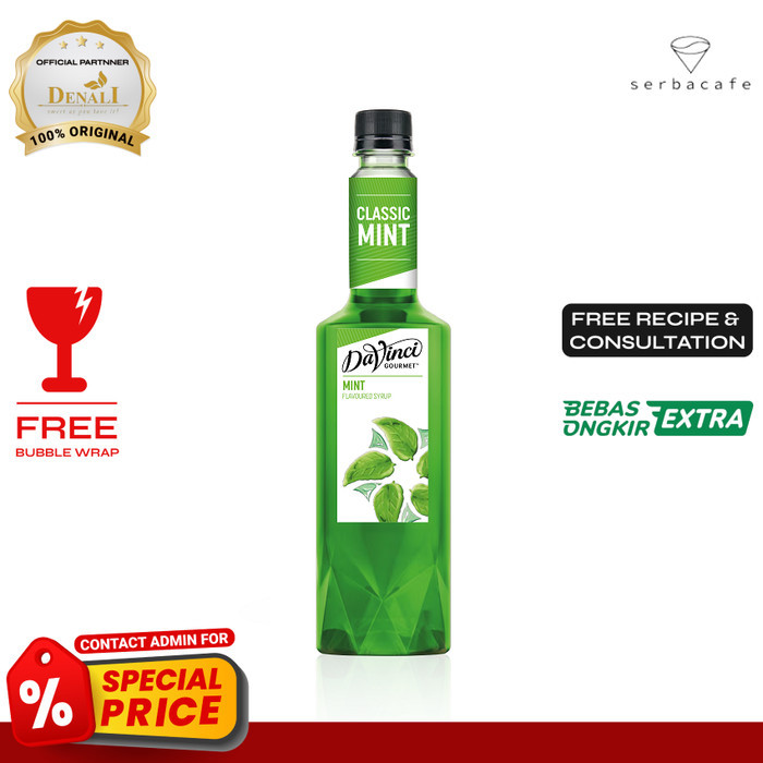 

Davinci Syrup Mint (750 ml)