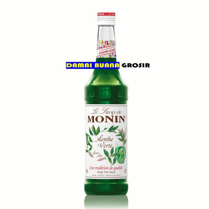 

Monin Syrup Green Mint 70CL / 700 ML