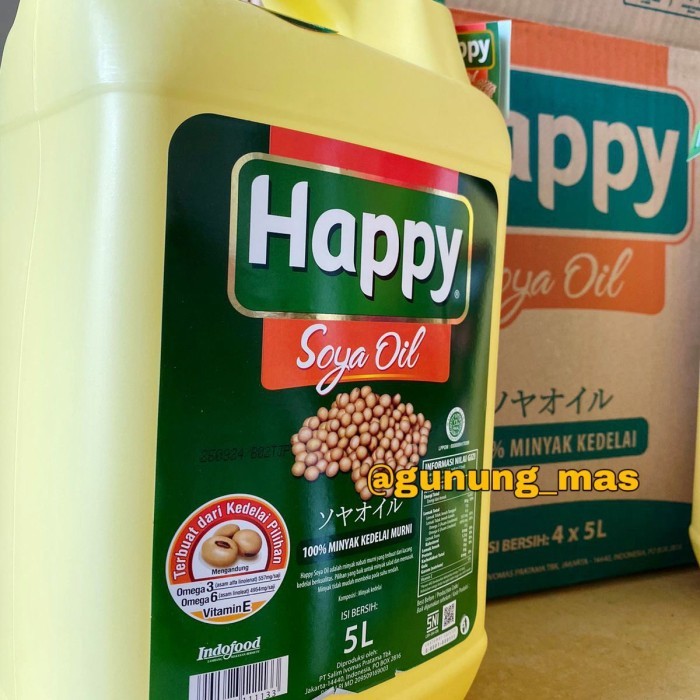 

Minyak Goreng Happy Soya Oil 5 L