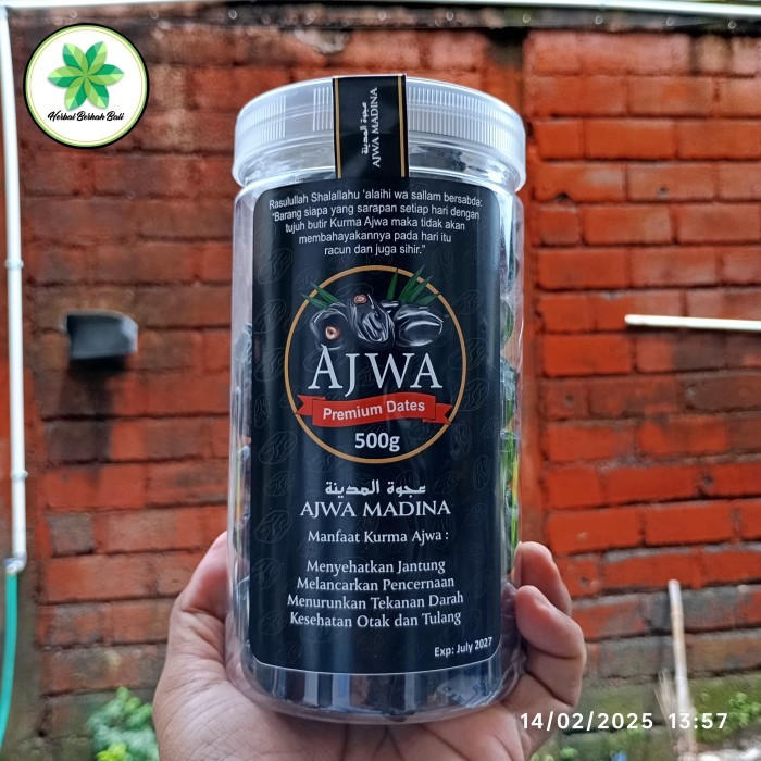 

kurma ajwa al madinah 500 gram premium