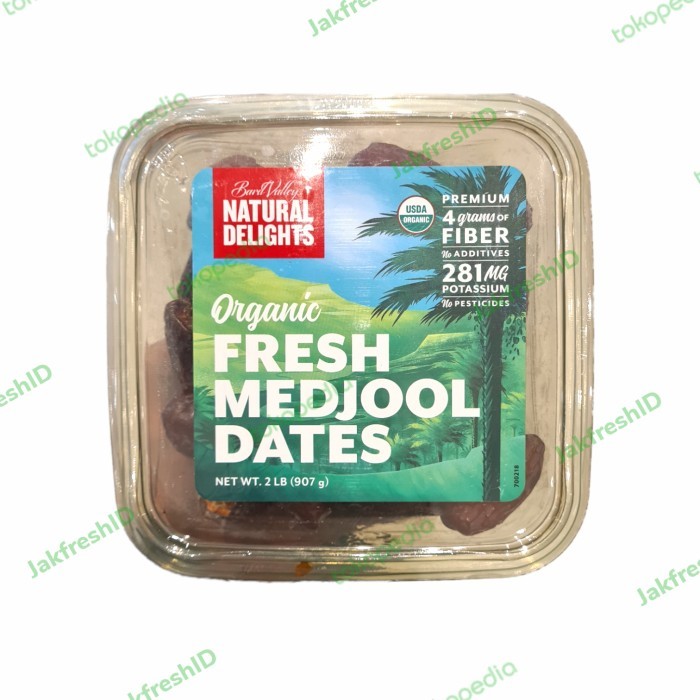 

kurma medjool organic fresh medjool dates natural delight 907gr