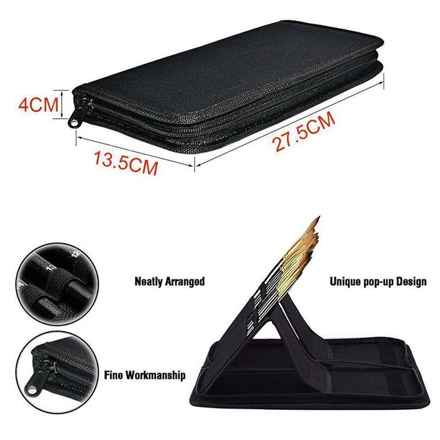 

Ew-45 Art Brush Set Sikat Rambut Nylon Pinay Batang Pena Lukisan Cat Minyak Tirai Kuas Lukisan Cat Air Guas