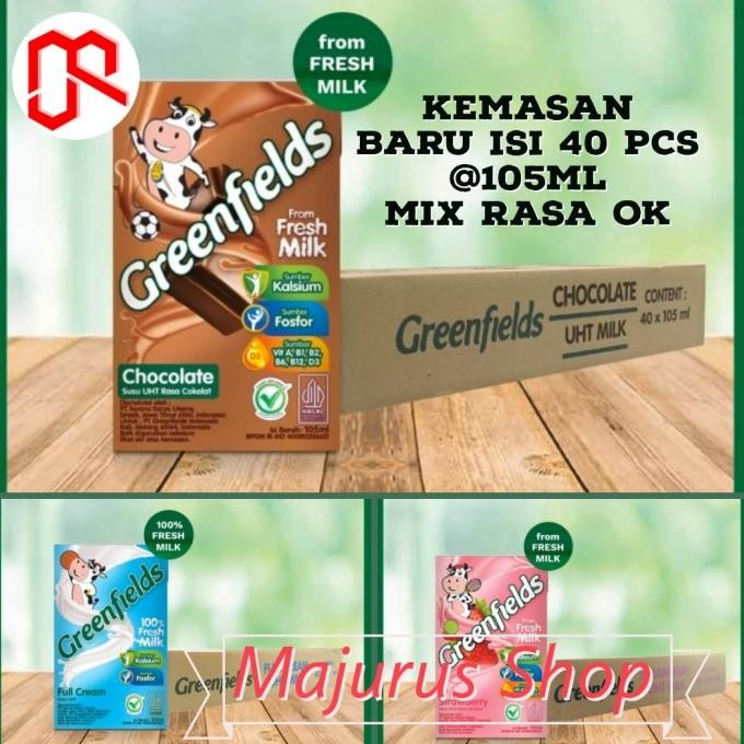 

PROMO / Susu UHT Greenfields 125ml - [1 Dus/40 pcs] NON COD