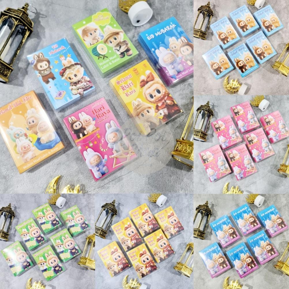 

Amplop Lebaran Idul Fitri Labubu Islami THR 2025 Isi 50 Pendek 3D VRNK Mika Angpau Lebaran Motif Netral Masjid Mekah Eid Mubarak Motif Bagus Glossy Kualitas Tinggi