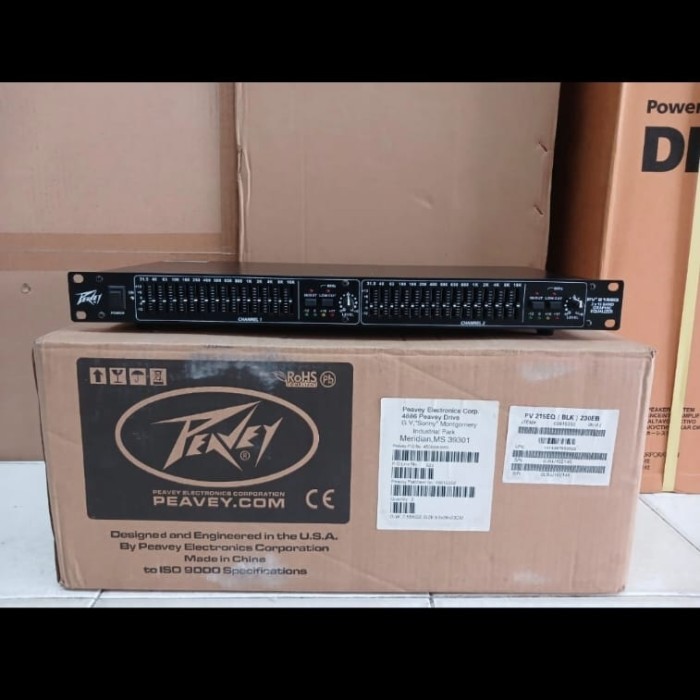 TERLARIS EQUALIZER PEAVEY PV 215EQ ORIGINAL GARANSI RESMI PEAVEY