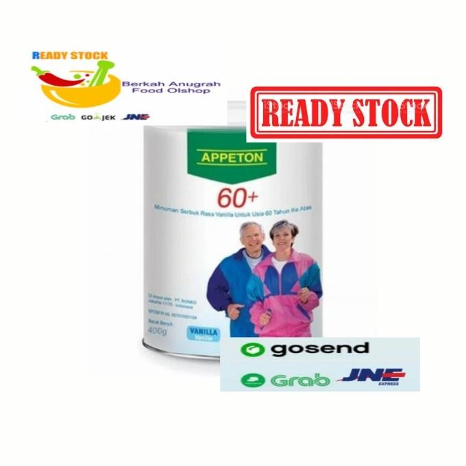 

Appeton 60+ Vanilla / Apeton Susu Lansia - Orang Tua 400 gram FS