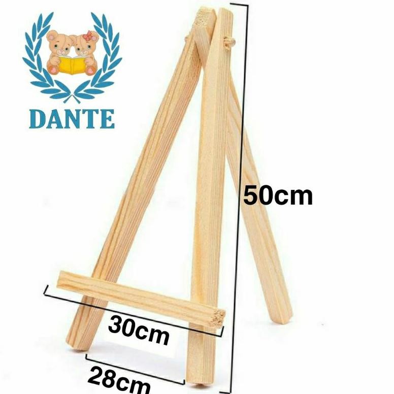 

Ukd- Wooden Easel Tripod Stand Kayu Photo Lukis 50Cm