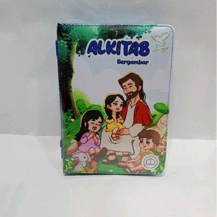 

Alkitab Kristen Anak Bersampul Sedang Bergambar Tb2 044 Ti