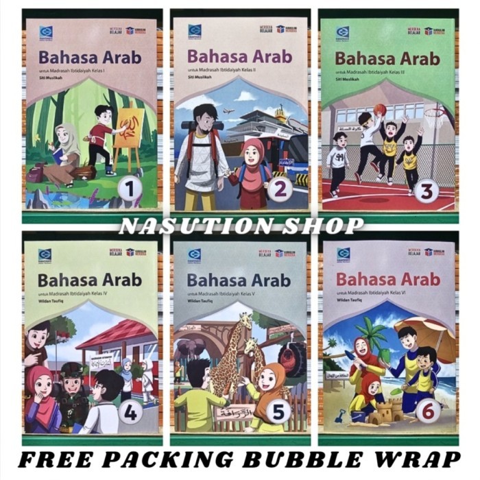 

Buku Bahasa Arab Kelas 1 2 3 4 5 6 Mi Grafindo Kurikulum Merdeka - Madrasah Ibtidaiyah